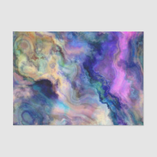 Bunter Marmor Seidenpapier