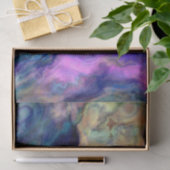 Bunter Marmor Seidenpapier (Geschenk)