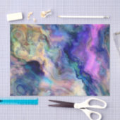 Bunter Marmor Seidenpapier (Handwerk)