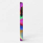 Bunter metallischer Fraktal-Glanz Case-Mate iPhone Hülle (Hinten/Links)