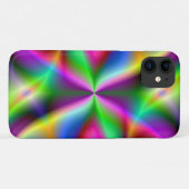 Bunter metallischer Fraktal-Glanz Case-Mate iPhone Hülle (Rückseite (Horizontal))