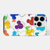 Bunter Mickey Maus iPhone Hülle (Rückseite (Horizontal))