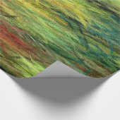 Bunter moderner hölzerner Korn-Hintergrund #3 Geschenkpapier (Ecke)