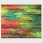 Bunter moderner hölzerner Korn-Hintergrund #3 Geschenkpapier (Flach)