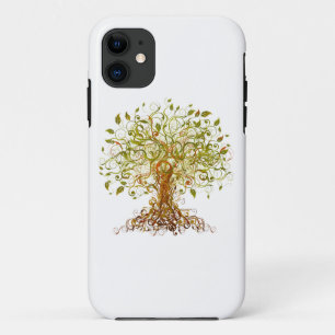 Bunter modernistischer Baum 13 iPhone 11 Hülle