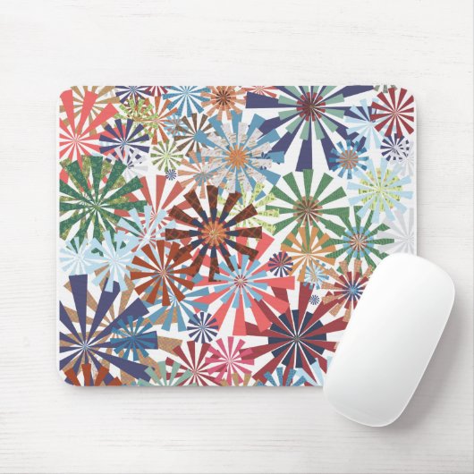 Bunter Mousepad (Mit Mouse)