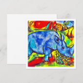 Bunter Nashorn (Vorne/Hinten)