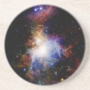 Bunter Nebelfleck Getränkeuntersetzer