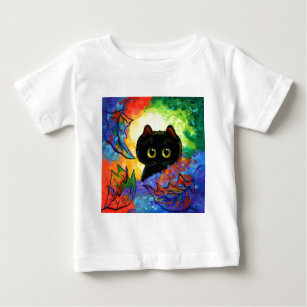 Bunte Katzen Baby Tops T Shirts Zazzle De