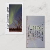 Bunter Nordhimmel; Fördernd Visitenkarte (Vorne/Hinten)