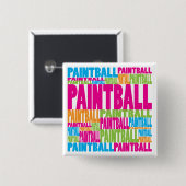 Bunter Paintball Button (Vorne & Hinten)