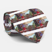 Bunter Patio Krawatte (Gerollt)