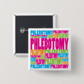 Bunter Phlebotomy Button (Vorne & Hinten)