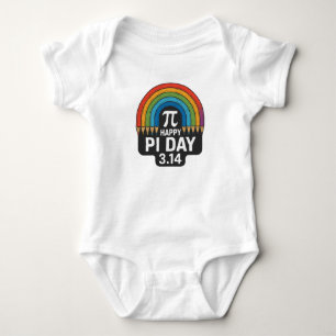 Bunter Pi-Tag-Baby-Body Baby Strampler