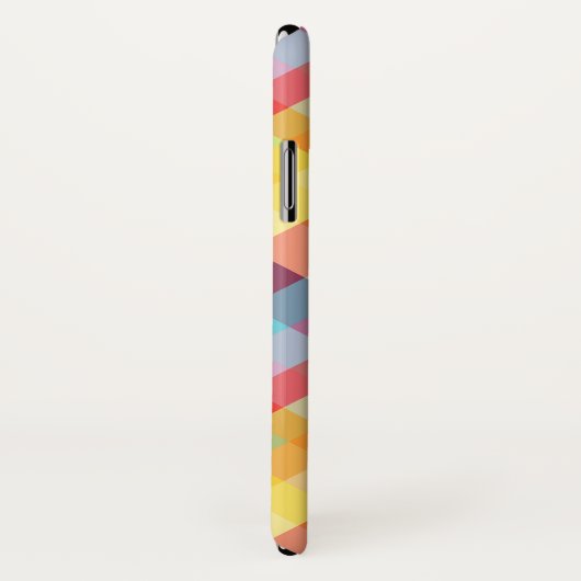Bunter Pixel-Aussenseiter Case-Mate iPhone Hülle (Hinten/Rechts)