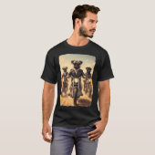 Bunter Pop-Art-Mops T-Shirt (Vorne ganz)