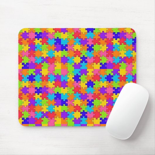 Bunter Puzzle Mauspad! Mousepad (Mit Mouse)