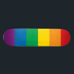 Bunter Regenbogen-Entwurf des Stolz-| Skateboard<br><div class="desc">Des Stolz-| buntes Grafikdesign Regenbogen-des Entwurfs-| durch Tintin Timén</div>