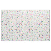 Bunter Regenbogen färbt Tupfen-Weiß-Gewebe Stoff (Fat Quarter (45,7 x 55,9 cm))