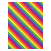 Bunter Regenbogen-Flaggen-Gay Pride Tischdecke (Vorderseite)