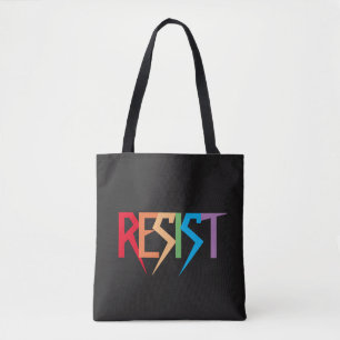 Bunter Regenbogen widerstehen Taschen-Tasche Tasche