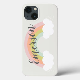 Bunter Regenbogen-Wolken-Cute-Modern Case-Mate iPhone Hülle