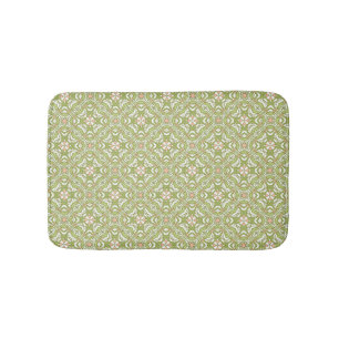 Bunter Retro Musterhintergrund 2 Badematte
