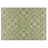 Bunter Retro Musterhintergrund 2 Schneidebrett (Vorderseite)