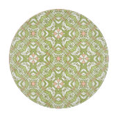 Bunter Retro Musterhintergrund 2 Schneidebrett (Vorderseite)