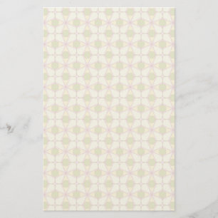 Bunter Retro Musterhintergrund 3 Briefpapier