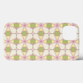 Bunter Retro Musterhintergrund 3 Case-Mate iPhone Hülle (Rückseite (Horizontal))