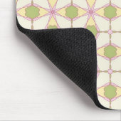 Bunter Retro Musterhintergrund 3 Mousepad (Ecke)