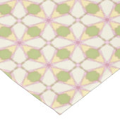 Bunter Retro Musterhintergrund 3 Tischdecke (Schrägansicht)