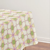 Bunter Retro Musterhintergrund 3 Tischdecke (Beispiel)