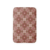 Bunter Retro Musterhintergrund 4 Badematte (Vorderseite Vertikal)