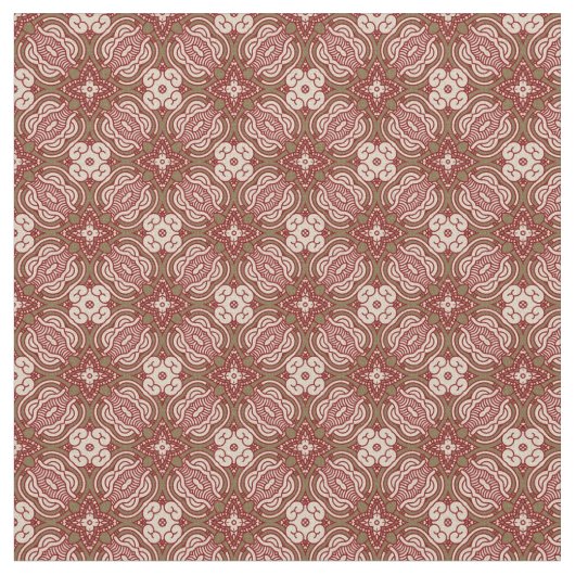 Bunter Retro Musterhintergrund 4 Stoff (Nahaufnahme)