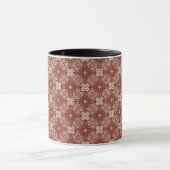 Bunter Retro Musterhintergrund 4 Tasse (Zentrum)