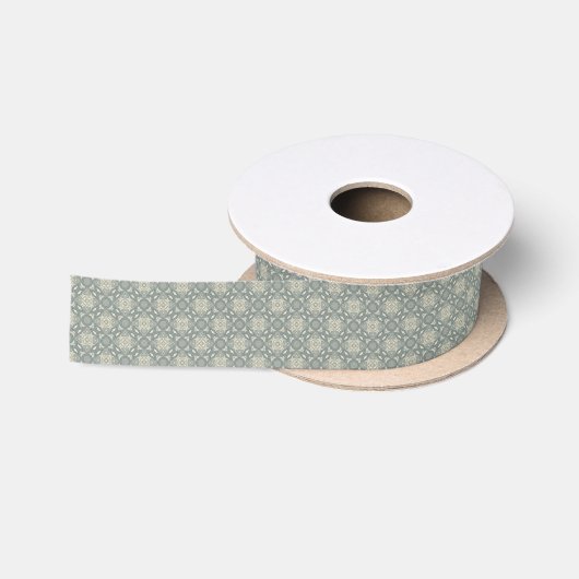Bunter Retro Musterhintergrund 5 Satinband (Spule)