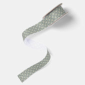 Bunter Retro Musterhintergrund 5 Satinband (Rückseite)