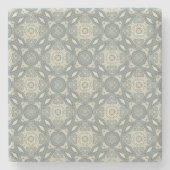 Bunter Retro Musterhintergrund 5 Steinuntersetzer (Vorderseite)