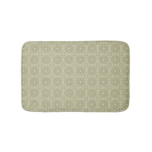 Bunter Retro Musterhintergrund 6 Badematte