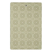 Bunter Retro Musterhintergrund 6 Mini Klemmbrett (Rückseite)