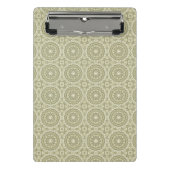 Bunter Retro Musterhintergrund 6 Mini Klemmbrett (Vorderseite)