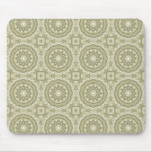 Bunter Retro Musterhintergrund 6 Mousepad