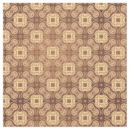 Bunter Retro Musterhintergrund Stoff (Nahaufnahme)