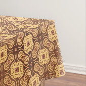 Bunter Retro Musterhintergrund Tischdecke (Beispiel)