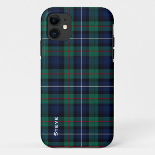 Bunter Robertson-FamilieTartan kariert iPhone 11 Hülle