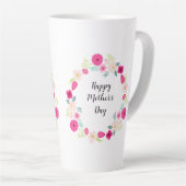 Bunter rustikaler Blumenkranz Milchtasse (Rechte Ecke)