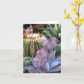 Bunter saftiger Garten Karte (Gelbe Blume)