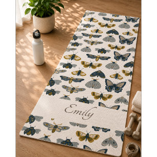 Bunter Schmetterling Muster Yoga Mat Yogamatte